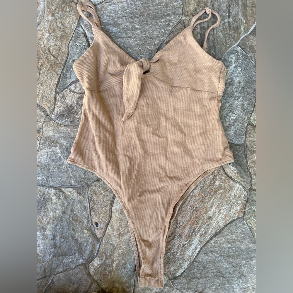 Tan bodysuit
